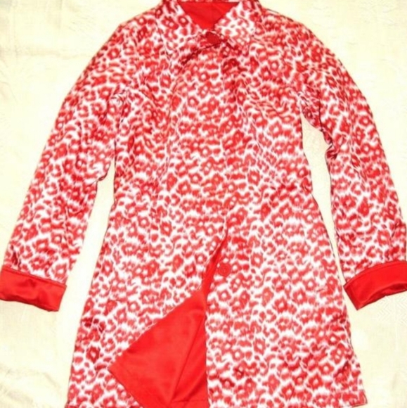 Dennis basso red reversible coat - Picture 3 of 8